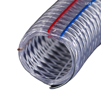 Anti-Static PVC Spiral Steel Wire Reinforced Hose For Indutrial Engineering