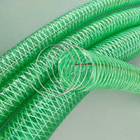 1/2"-10" Customized Anti-Static Water Supply Spiral PVC Steel Wire Hose with High Quality Stainless